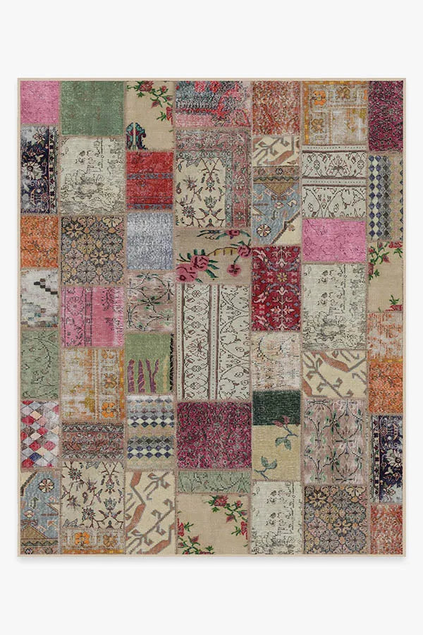 Patchwork Boho Rug