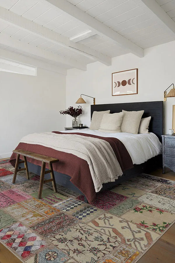 Patchwork Boho Rug