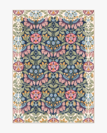 Persephone Midnight & Cream Rug by Liberty