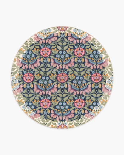 Persephone Midnight & Cream Rug by Liberty
