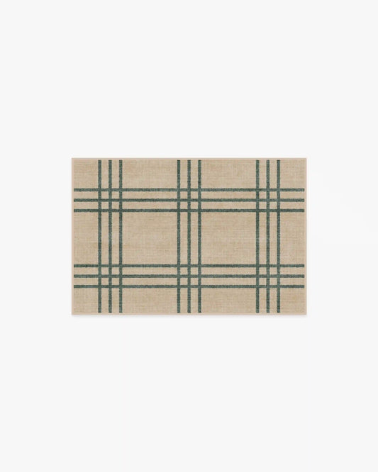 Pierre Olive & Natural Rug