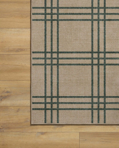 Pierre Olive & Natural Rug