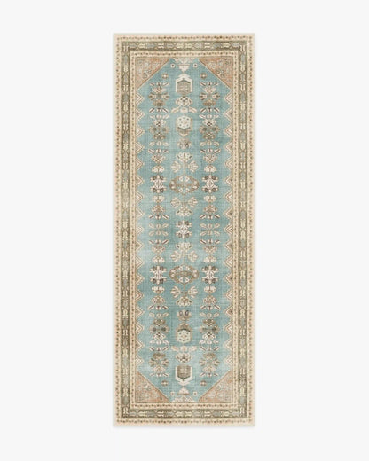 Pradera Blue & Terracotta Rug