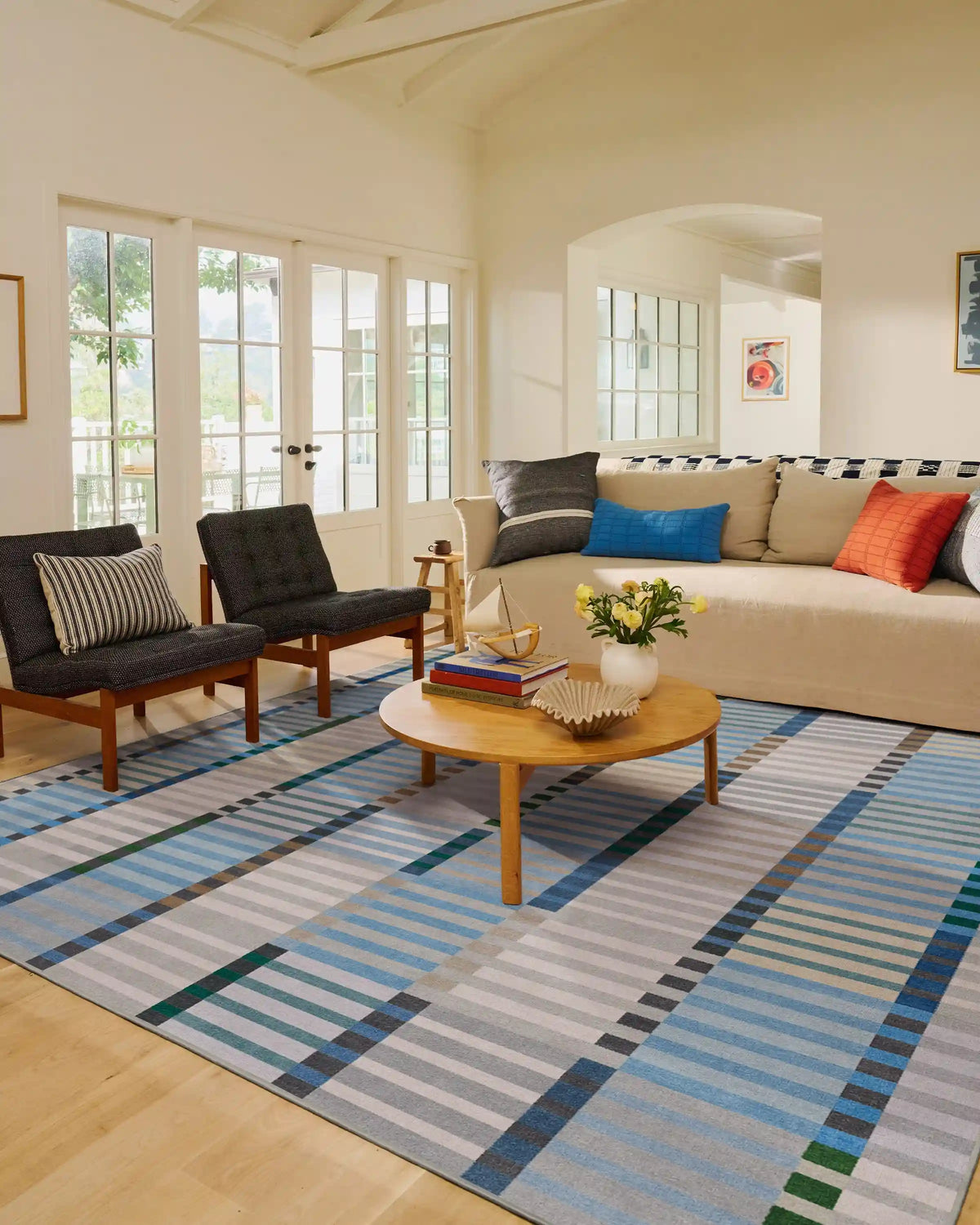 Quincy Soft Blue Rug