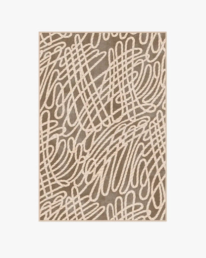 Rica Rope Taupe & Cream Rug by Humberto Leon