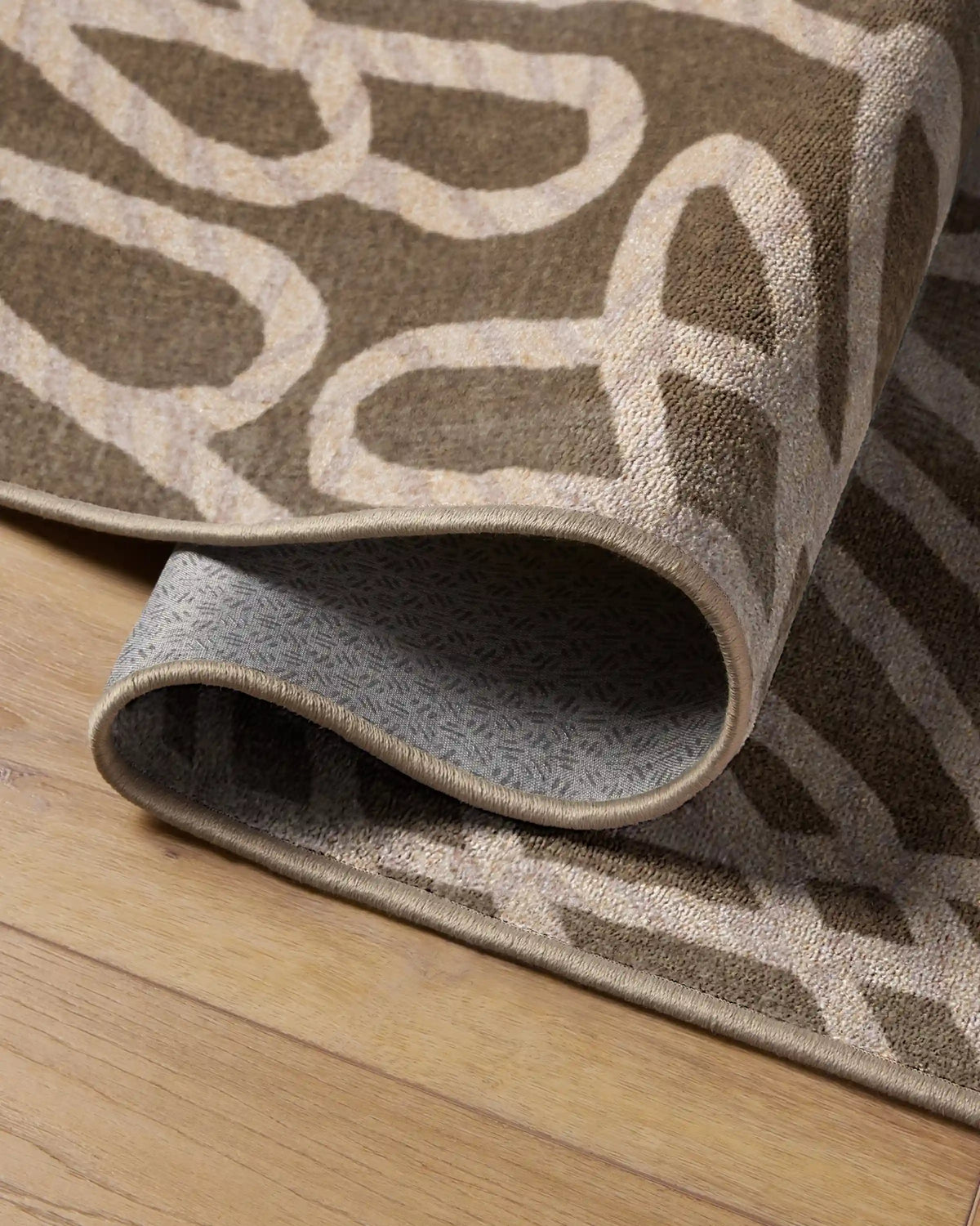 Rica Rope Taupe & Cream Rug by Humberto Leon