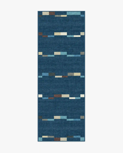 Rift Navy Rug