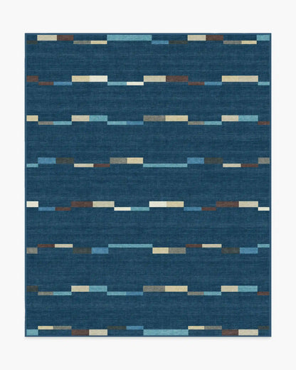 Rift Navy Rug