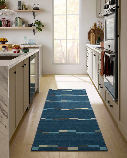 Rift Navy Rug