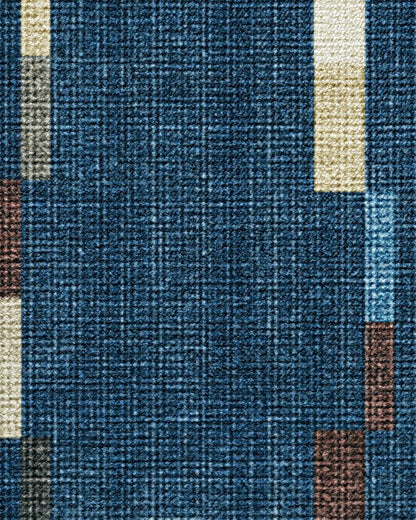 Rift Navy Rug