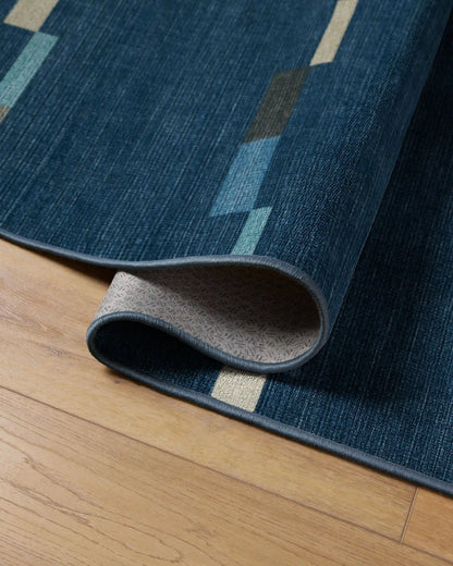 Rift Navy Rug