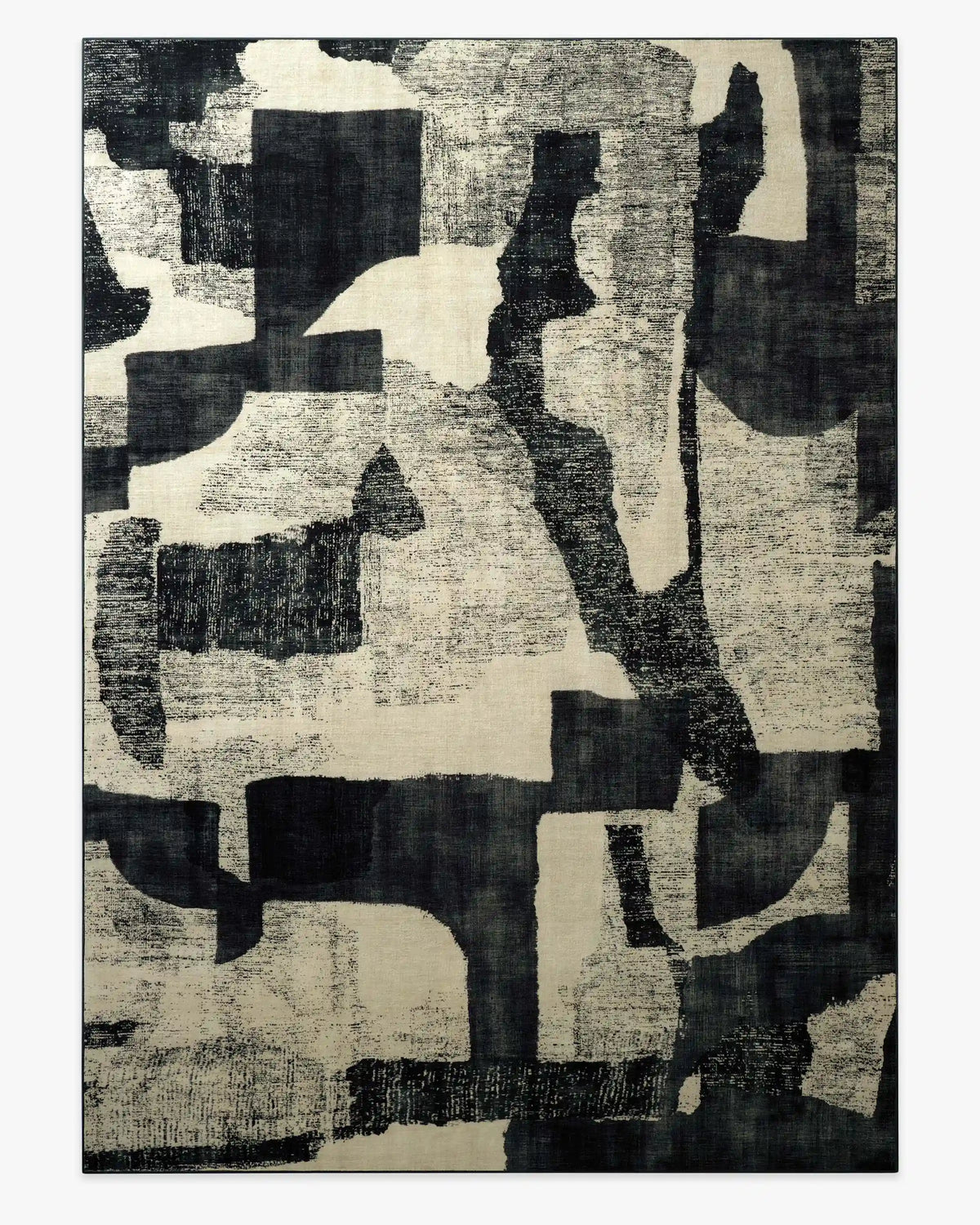 Riven Charcoal & Cream Rug