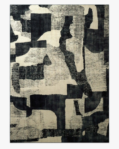 Riven Charcoal & Cream Rug