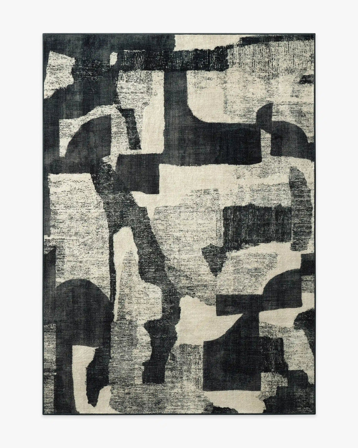 Riven Charcoal & Cream Rug