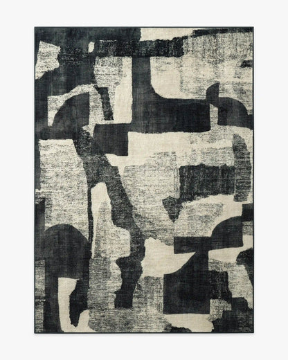Riven Charcoal & Cream Rug