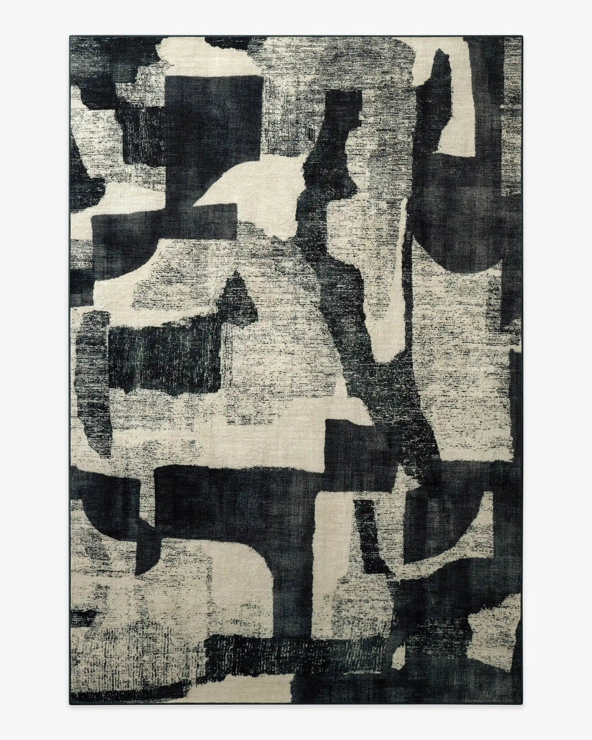 Riven Charcoal & Cream Rug