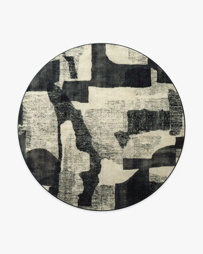 Riven Charcoal & Cream Rug