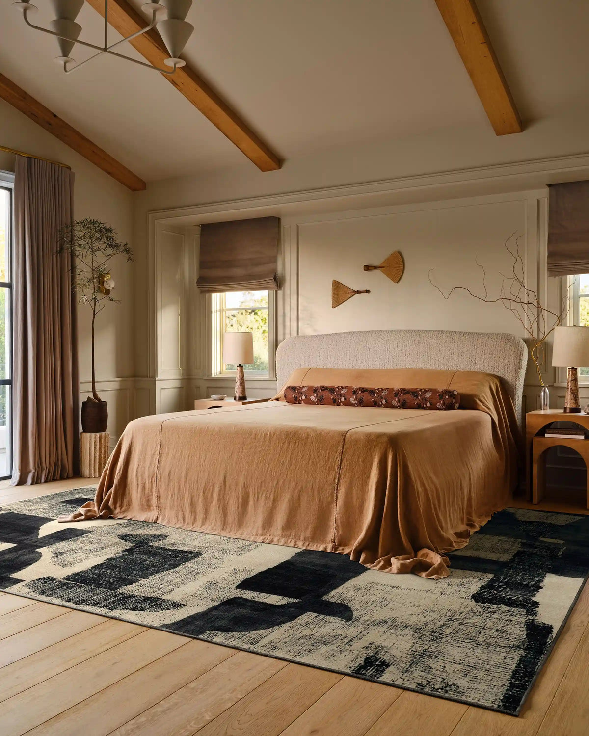 Riven Charcoal & Cream Rug