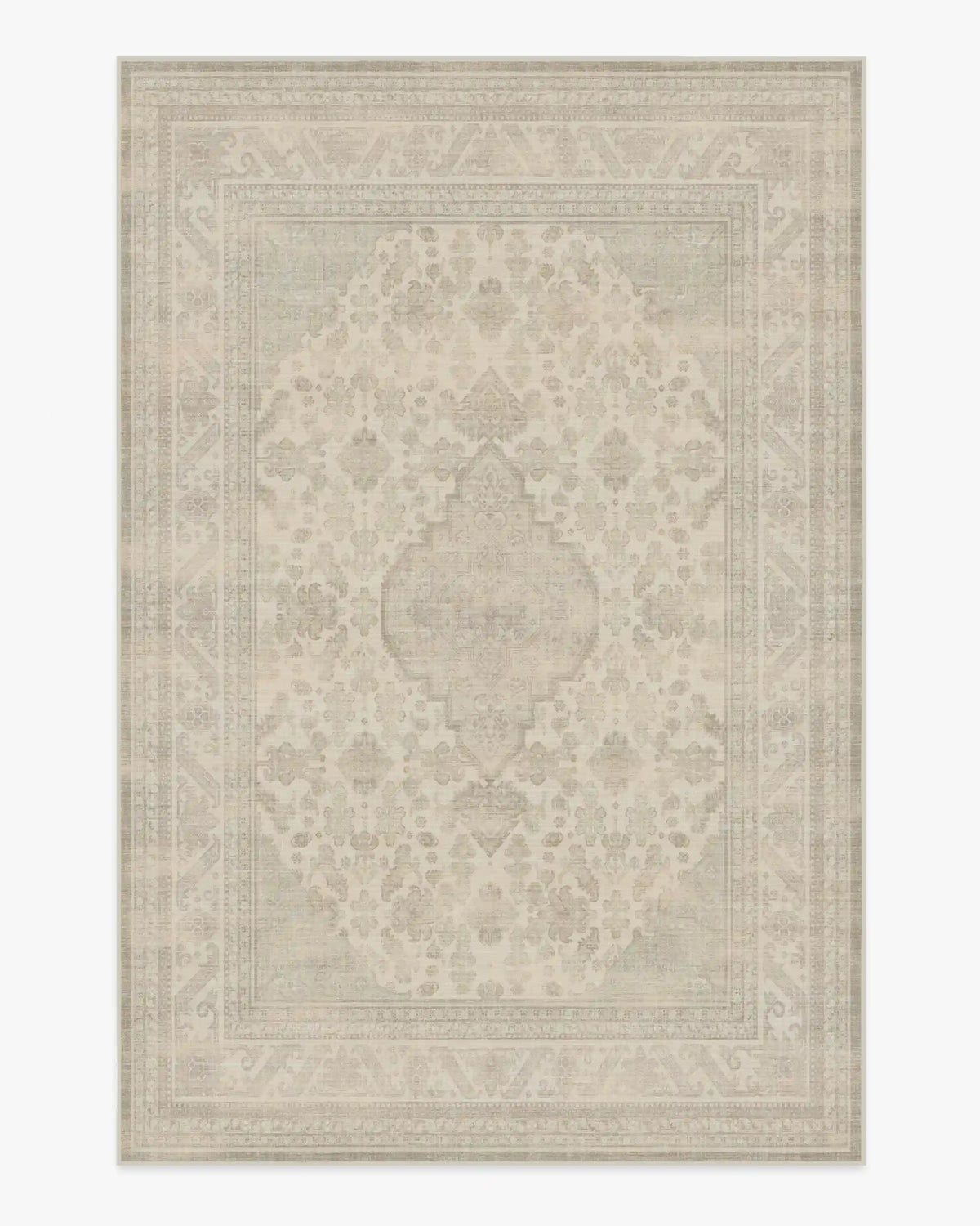 Rowan Soft Grey & Ivory Rug