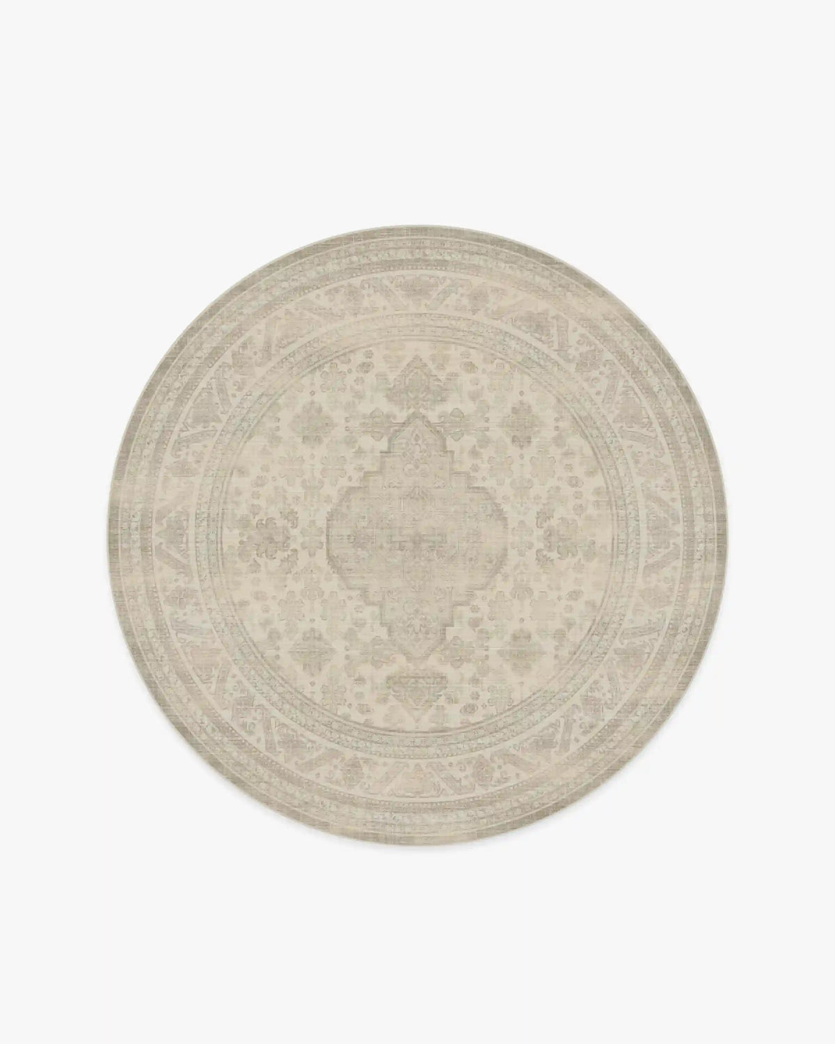 Rowan Soft Grey & Ivory Rug