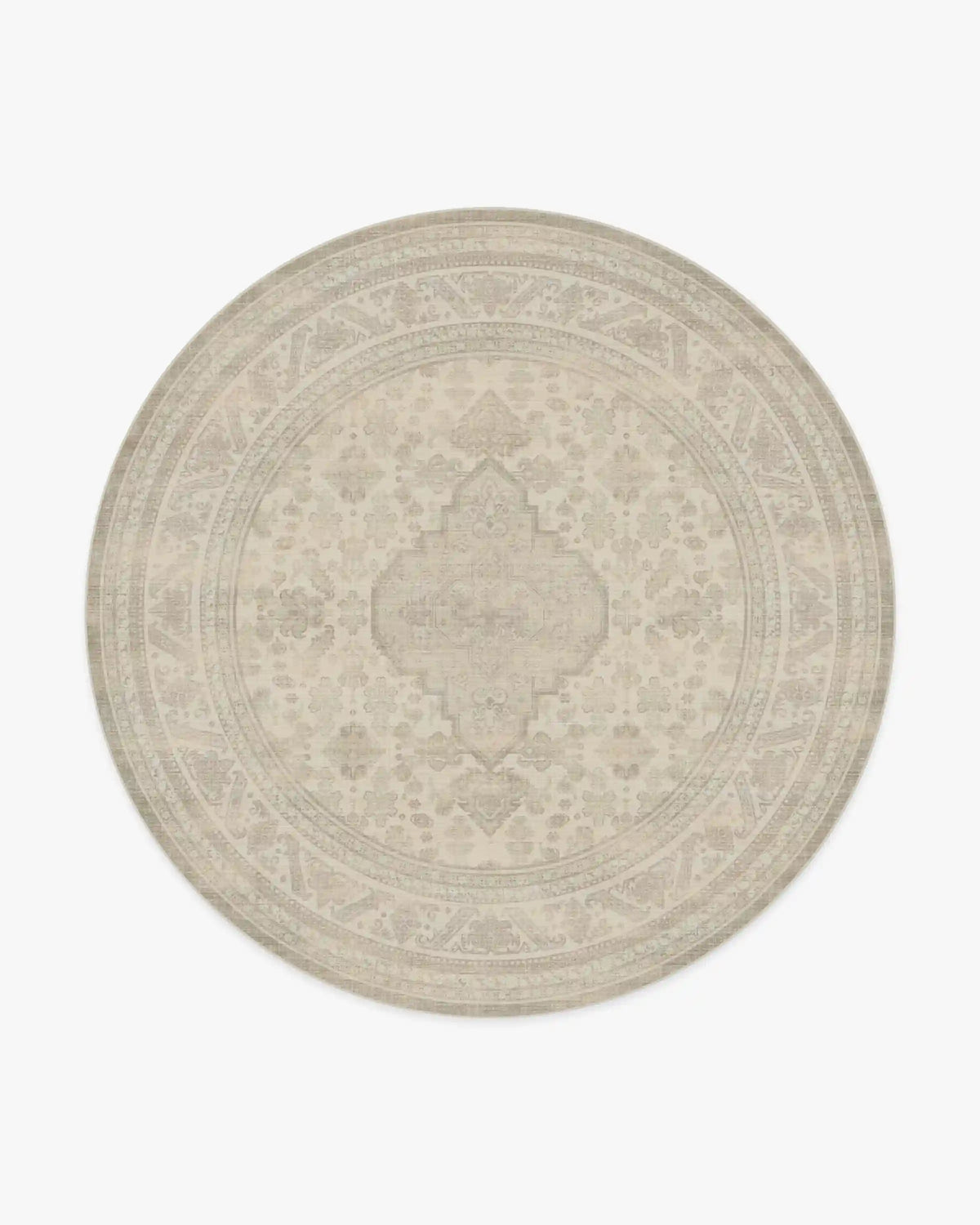 Rowan Soft Grey & Ivory Rug