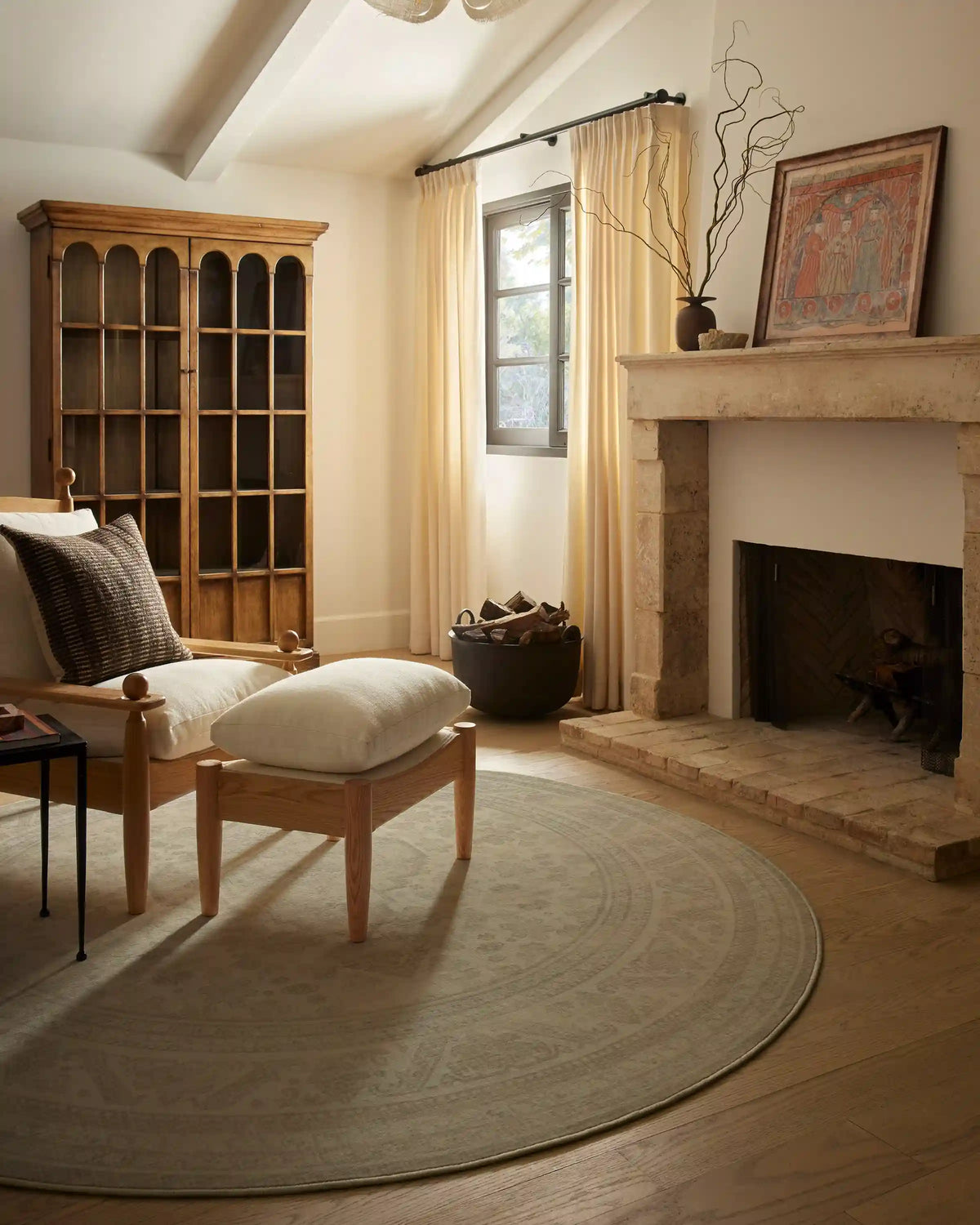 Rowan Soft Grey & Ivory Rug