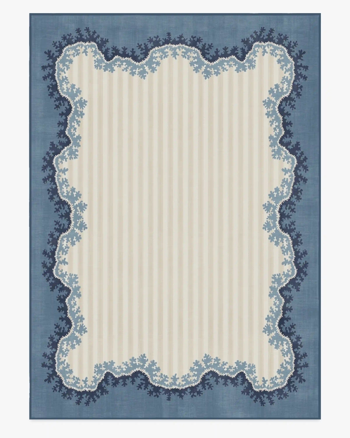 Oxbow Indigo Rug by Sanderson