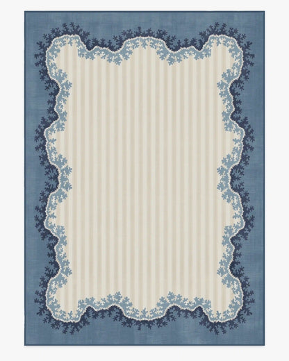 Oxbow Indigo Rug by Sanderson