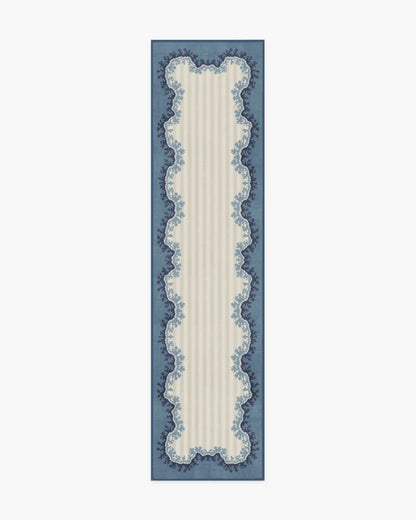 Oxbow Indigo Rug by Sanderson