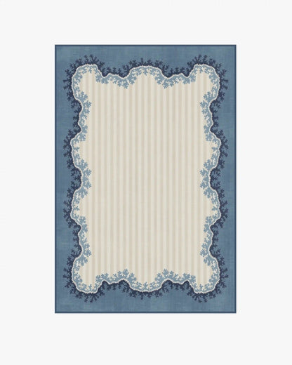 Oxbow Indigo Rug by Sanderson