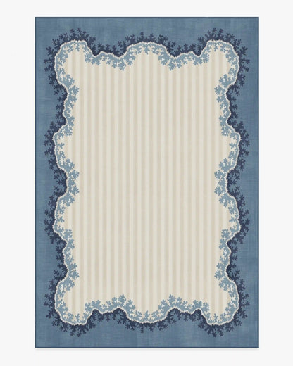 Oxbow Indigo Rug by Sanderson