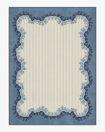 Oxbow Indigo Rug by Sanderson