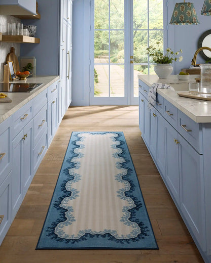 Oxbow Indigo Rug by Sanderson