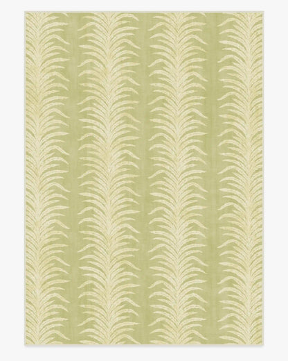 Tree Fern Matcha Green Rug by Sanderson