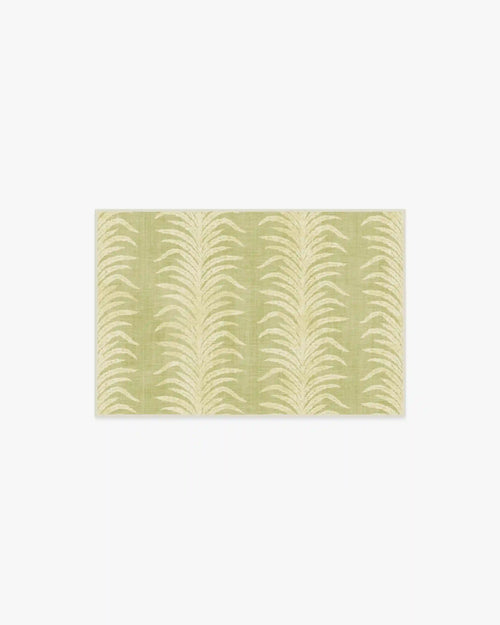 Tree Fern Matcha Green Rug by Sanderson