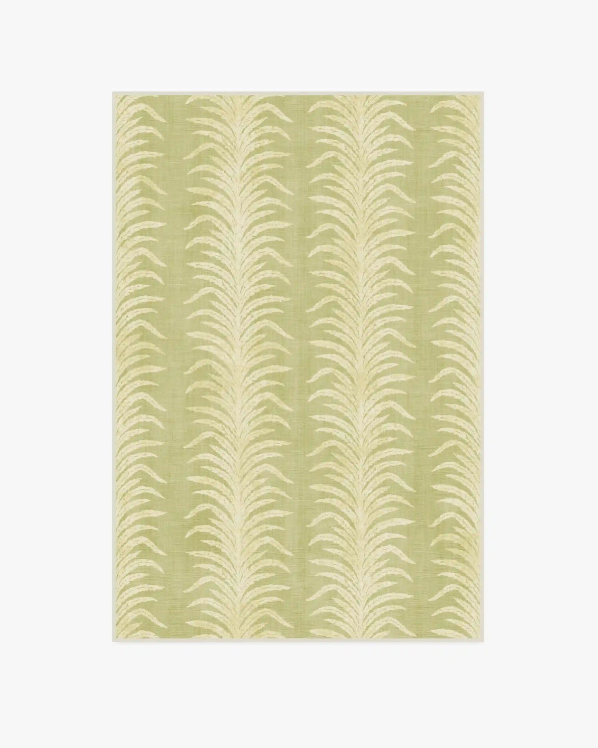 Tree Fern Matcha Green Rug by Sanderson