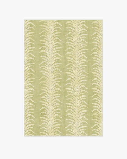 Tree Fern Matcha Green Rug by Sanderson