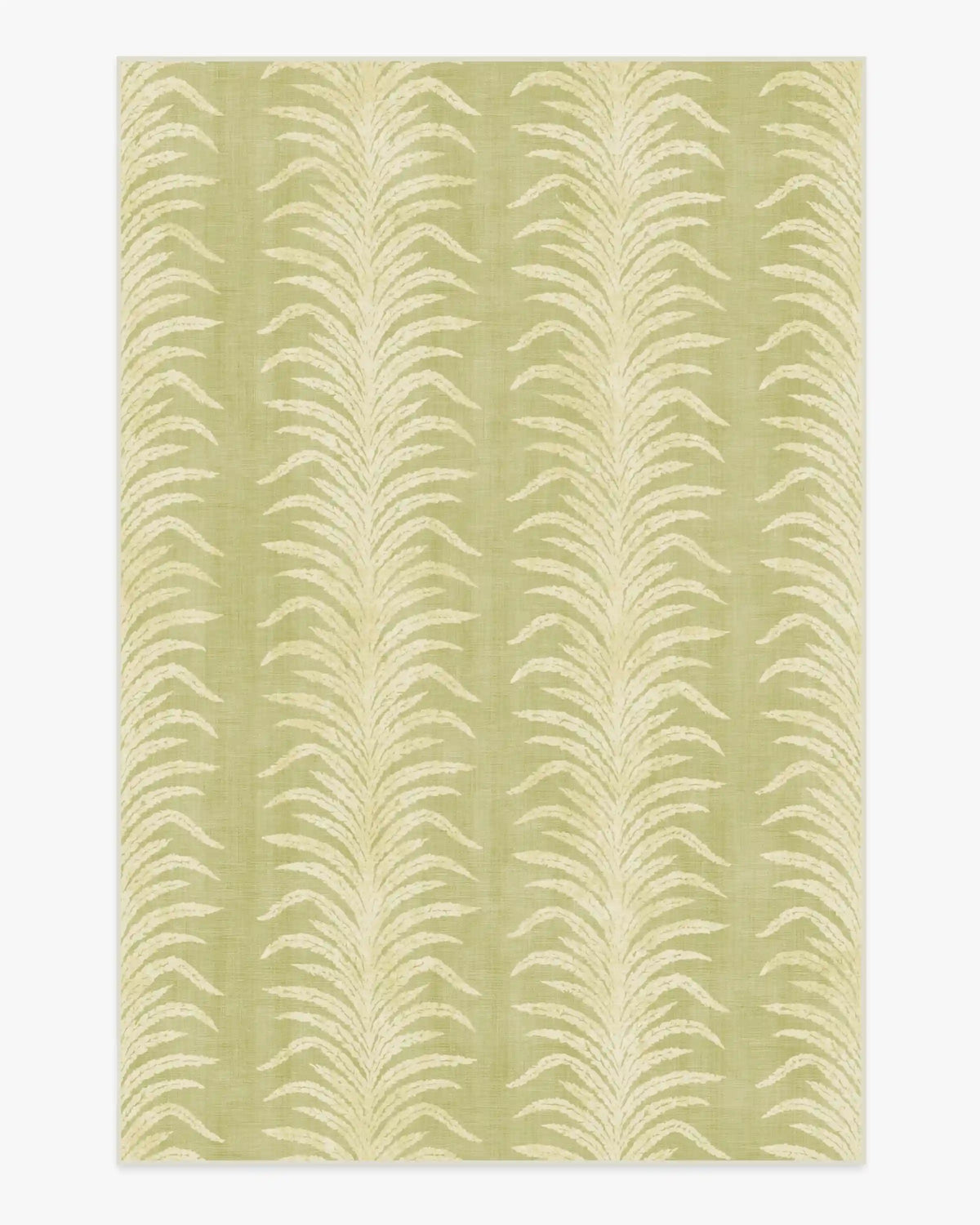 Tree Fern Matcha Green Rug by Sanderson