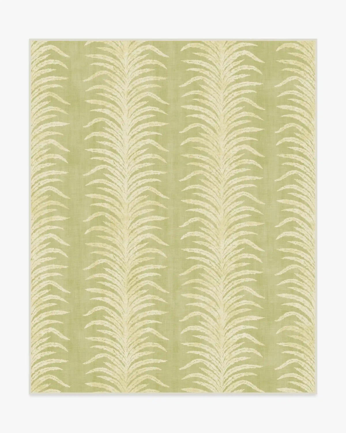 Tree Fern Matcha Green Rug by Sanderson