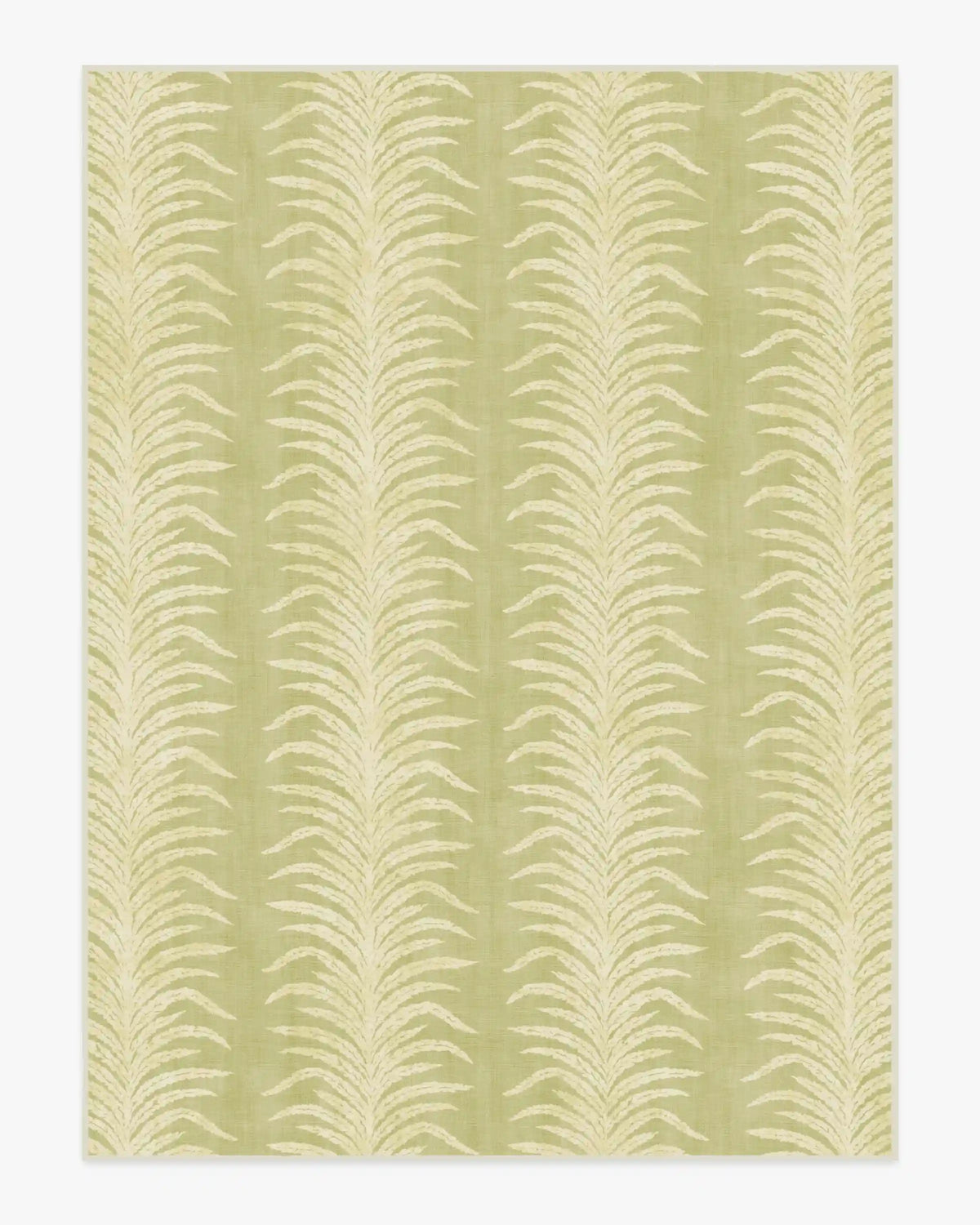 Tree Fern Matcha Green Rug by Sanderson