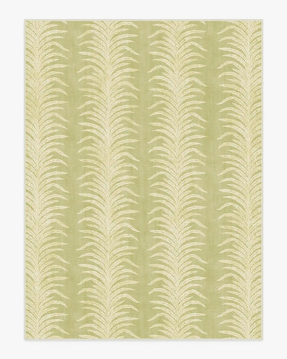 Tree Fern Matcha Green Rug by Sanderson