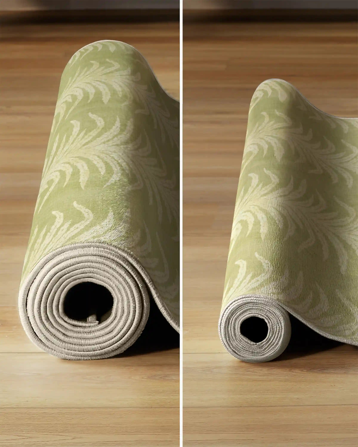 Tree Fern Matcha Green Rug by Sanderson