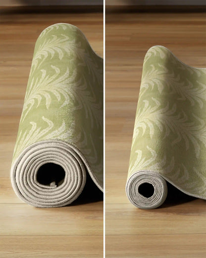 Tree Fern Matcha Green Rug by Sanderson