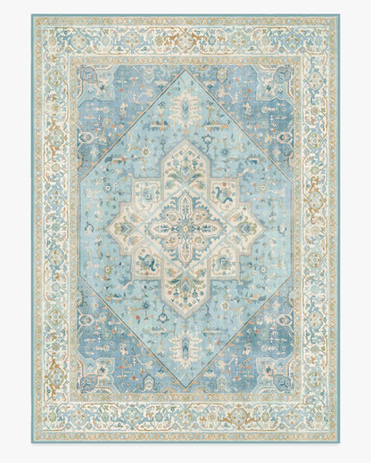 Santiago Blue & Cream Rug