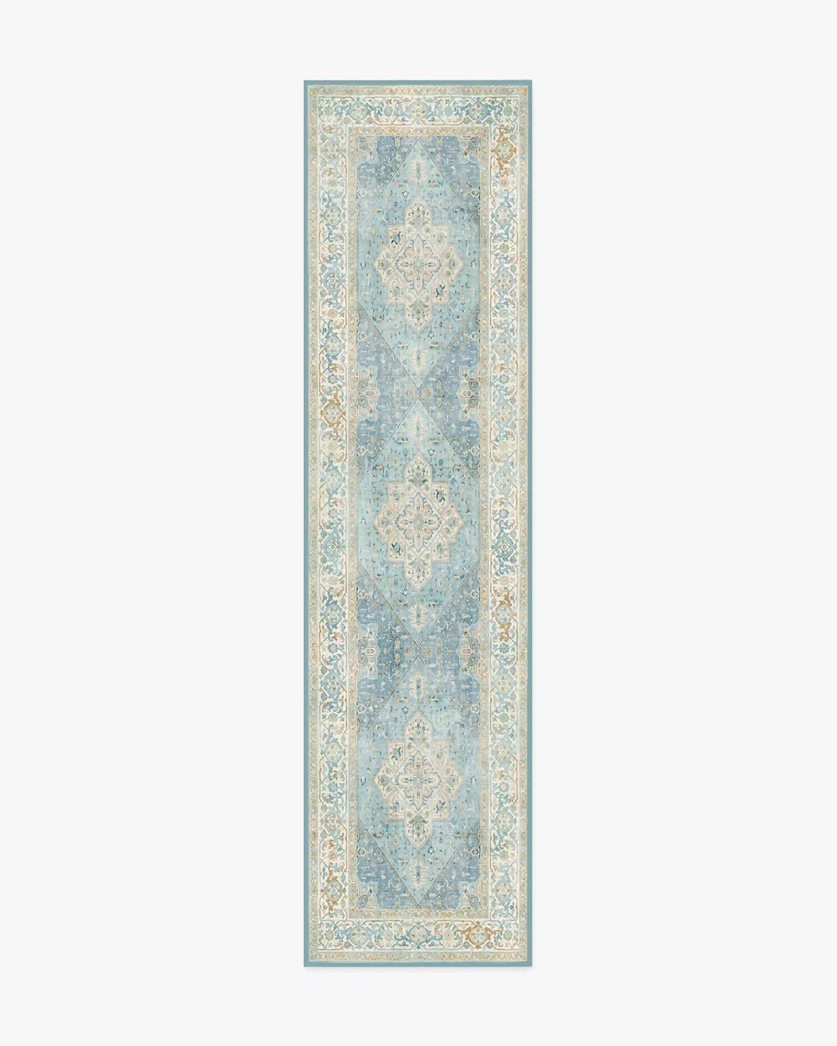 Santiago Blue & Cream Rug