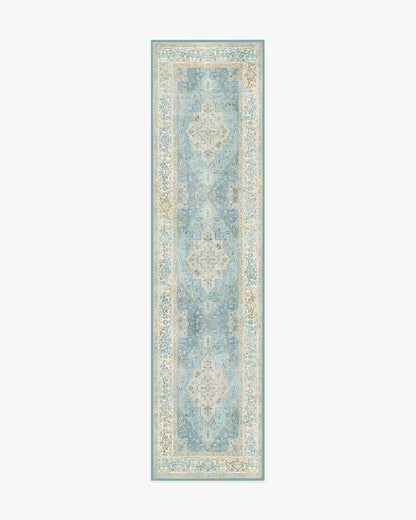 Santiago Blue & Cream Rug