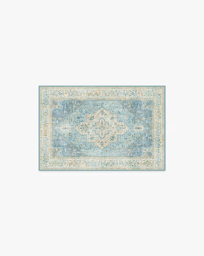 Santiago Blue & Cream Rug