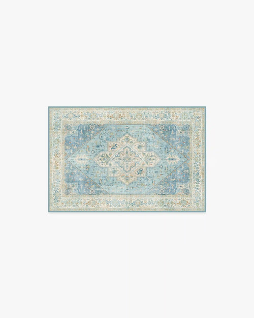 Santiago Blue & Cream Rug