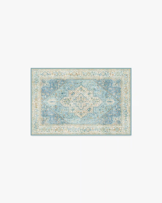 Santiago Blue & Cream Rug