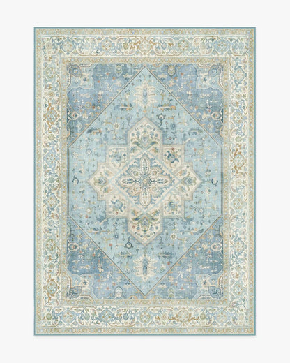 Santiago Blue & Cream Rug